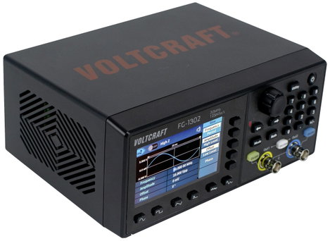Hálózati függvénygenerátor 1 µHz - 30 MHz 2 csatorna, tetszőleges jel, VOLTCRAFT FG-1302 5. kép