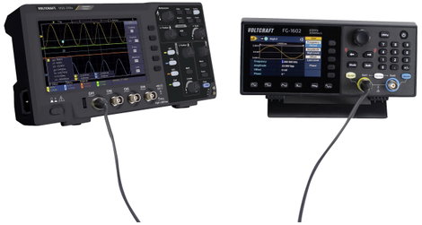 VOLTCRAFT FG-1602 Hálózatról működő függvénygenerátor 1 µHz - 60 MHz 2 csatornás Tetszőleges 10. kép