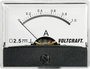 Beépíthető analóg lengőtekercses árammérő műszer 1A/DC Voltcraft AM-60x46 bélyegkép