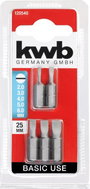 kwb 120540 Kereszthornyú bit 5 részes 2. bélyegkép