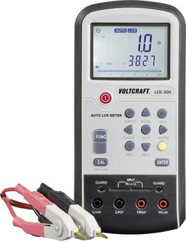 LCR mérőműszer, induktivitás, kapacitás, ellenállásmérő Voltcraft LCR-300