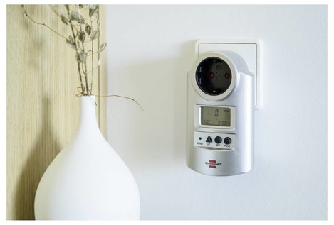 Energiafogyasztás mérő 0 – 9999,9 kWh, Brennenstuhl 1506600 EM 231 E LCD 4. kép