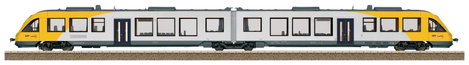 TRIX H0 22486 H0 LINT 4 ingázó motorkocsi