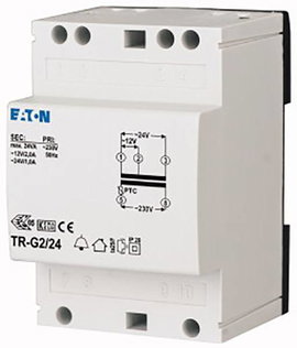 Eaton Y7-272484 Univerzális hálózati transzformátor 1 x 230 V 2 x 12 V, 24 V 1.9 W 2 A