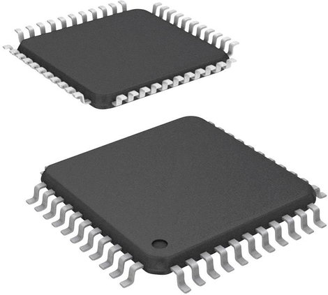 Mikrokontroller, ATMEGA32-16AUR TQFP-44 Atmel