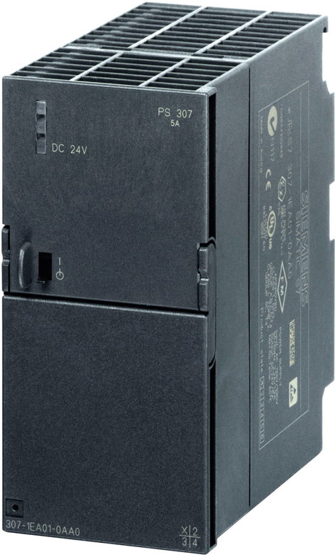 Siemens SIMATIC PS307 24 V/5 A Kalapsínes tápegység 24 V/DC 5 A 120 W Kimenetek száma:1 x Tartalom,