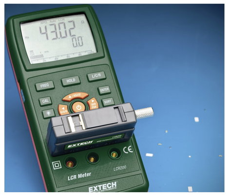 LCR mérőműszer, induktivitás, kapacitás, ellenállásmérő, Extech LCR200 3. kép