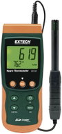 Levegő hőmérséklet és páratartalommérő műszer, thermo - hygrométer adatgyűjtő, Extech SDL500 bélyegkép
