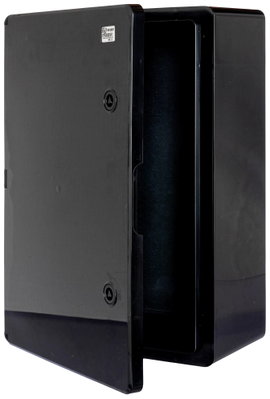 Boxexpert BXPPABSB350500190-F01 Installációs műszerdobozok 190 x 350 x 500 ABS műanyag Fekete 1 db
