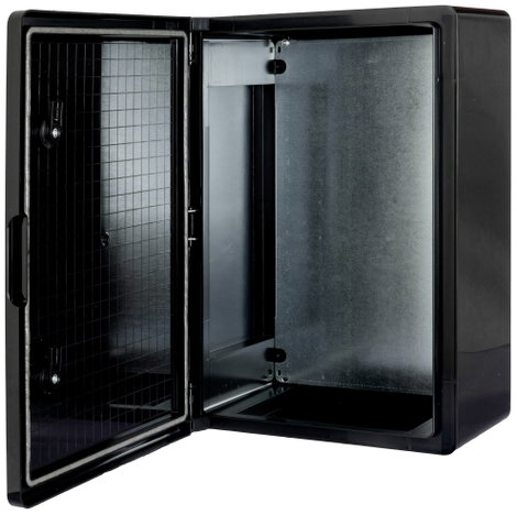 Boxexpert BXPPABSB350500190-F01 Installációs műszerdobozok 190 x 350 x 500 ABS műanyag Fekete 1 db 3. kép