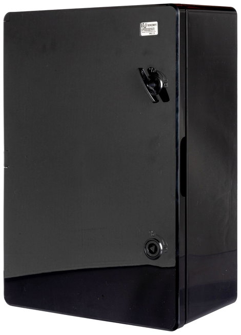 Boxexpert BXPPABSB350500190-F01 Installációs műszerdobozok 190 x 350 x 500 ABS műanyag Fekete 1 db 4. kép