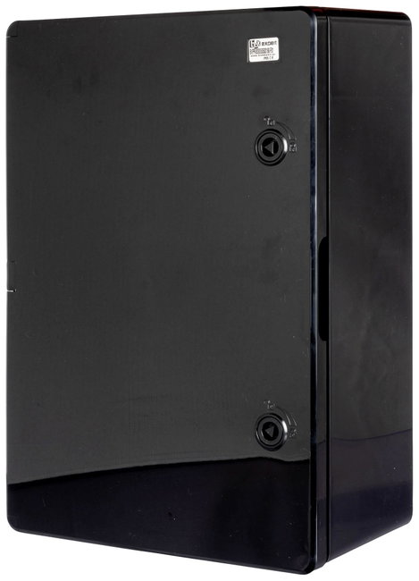 Boxexpert BXPPABSB350500190-F01 Installációs műszerdobozok 190 x 350 x 500 ABS műanyag Fekete 1 db 5. kép