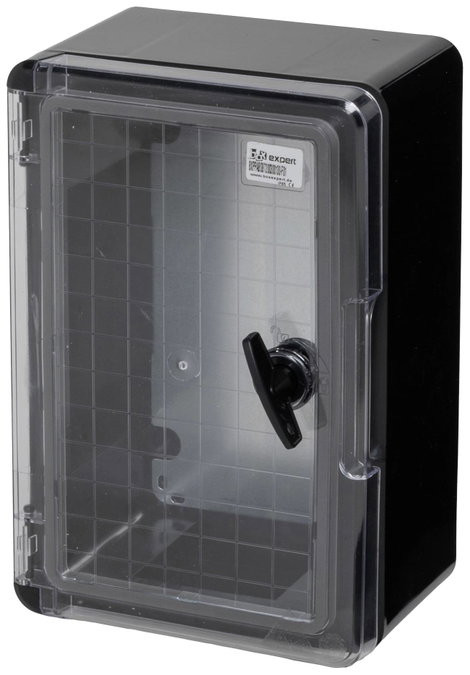 Boxexpert BXPPABSBT200300130-F01 Installációs műszerdobozok 130 x 200 x 300 ABS műanyag Fekete 1 db 4. kép