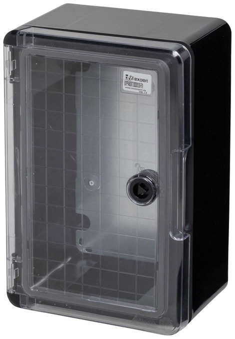 Boxexpert BXPPABSBT200300130-F01 Installációs műszerdobozok 130 x 200 x 300 ABS műanyag Fekete 1 db 5. kép
