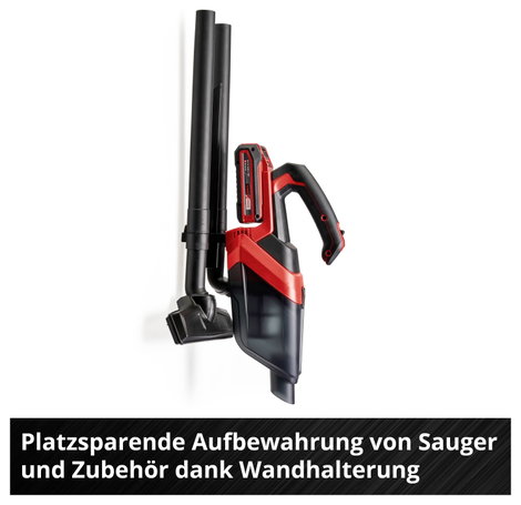 Einhell TE-HV 18/06 Li - Solo Power X-Change 2347190 Akkus kézi porszívó 18 V Porzsák nélkül, Akku n 9. kép