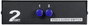 SpeaKa Professional SP-11175216 2 port Kompozit switch Audio csatlakozóval 3. bélyegkép