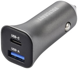 VOLTCRAFT CPS-38W/ 2 VC-RA381 USB-s töltőkészülék 38 W Személygépkocsi Kimeneti áram (max.) 3 A Kime