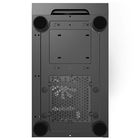 MONTECH X3 Glass Midi torony Gaming doboz Fekete 5. kép