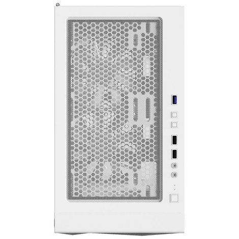 MONTECH X3 Mesh Midi torony Gaming doboz Fehér 4. kép