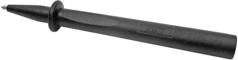 Mérőhegy, mérőtüske 4 mm-es banán aljzattal, fekete MultiContact BT400