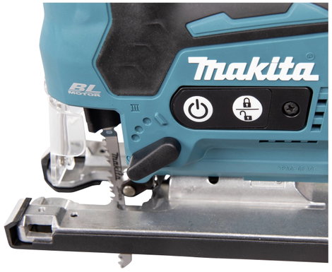 Makita Akkus asztali fűrész DJV185Z akku nélkül 18 V 11. kép