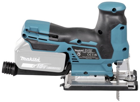 Makita Akkus asztali fűrész DJV185Z akku nélkül 18 V 6. kép