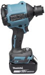 Makita DAS180Z Akkus levegőfújó Légáramoltatás 1.1 m³/perc Légsebesség 200 m/s Lítiumion 18 V akku n 11. bélyegkép