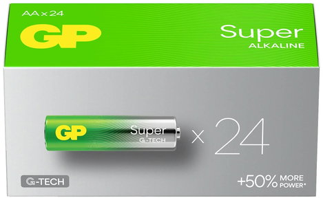 GP Batteries Super Ceruzaelem Alkáli mangán 1.5 V 24 db 3. kép