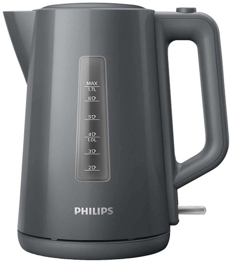Philips Series 3000 Daily Vízforraló Zsinór nélküli, Túlhevülés elleni védelem Fekete