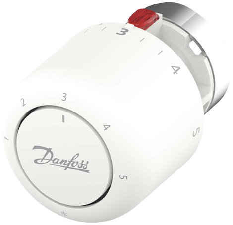 Danfoss 015G4560 Aero RA/V, 34mm Termosztátfej Mechanikus 7 - 28 °C 2. kép