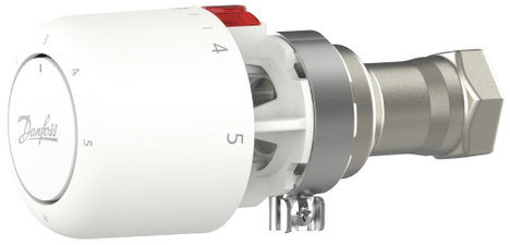 Danfoss 015G4560 Aero RA/V, 34mm Termosztátfej Mechanikus 7 - 28 °C 3. kép