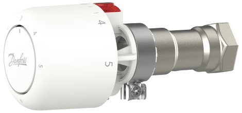 Danfoss 015G4550 Aero RA/VL, 26mm Termosztátfej Mechanikus 7 - 28 °C 6. kép
