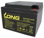 Long WP26-12N-M Ólomakku 12 V 26 Ah Ólom-vlies (AGM) (Sz x Ma x Mé) 166 x 125 x 175 mm M5 csavaros c bélyegkép