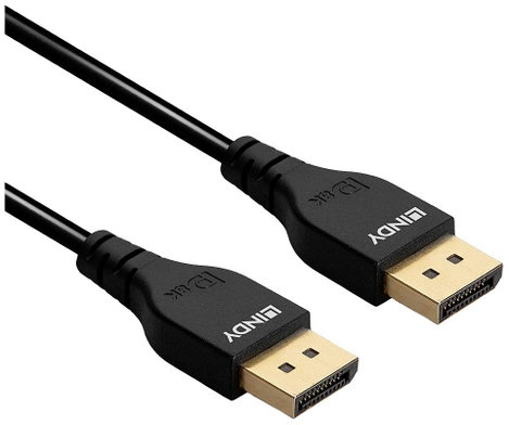 LINDY Kijelző csatlakozó Csatlakozókábel DisplayPort dugó 3 m Fekete 36463 DisplayPort kábel 3. kép