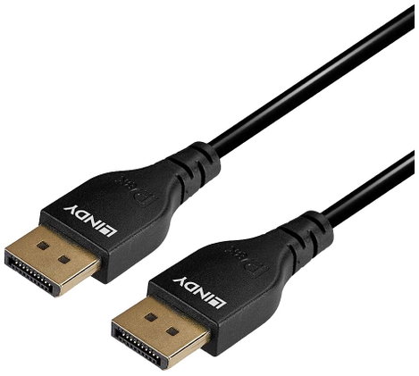 LINDY Kijelző csatlakozó Csatlakozókábel DisplayPort dugó 3 m Fekete 36463 DisplayPort kábel 5. kép