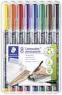 Staedtler Alkoholos filc Kék, Barna, Sárga, Zöld, Narancs, Piros, Fekete, Viola 313 WP8 bélyegkép