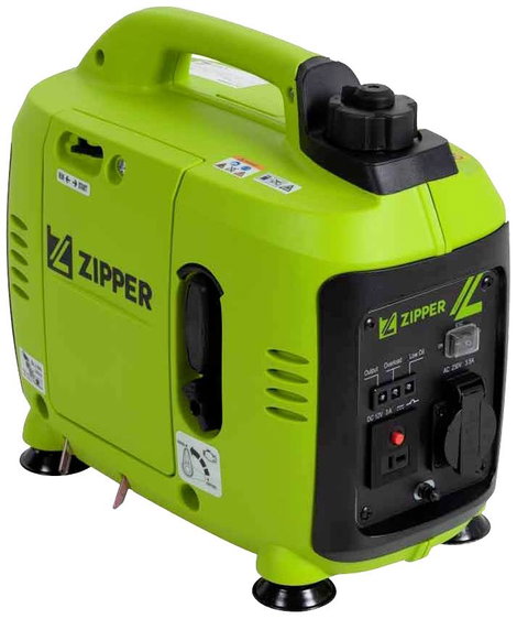 Zipper ZI-STE1000INV 4 ütemű motor Inverter-áramgenerátor 230 V 9.9 kg 1000 W 2. kép