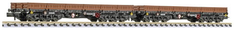 Liliput L260190 N 2 db 6 tengelyes készlet. Nehéz teherszállító kocsi, Sas 4850 a DR