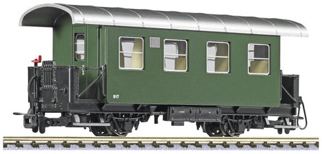 Liliput L344387 H0e 2 tengelyes. A Waldviertelbahn 917-es számú személygépkocsija