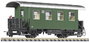 Liliput L344387 H0e 2 tengelyes. A Waldviertelbahn 917-es számú személygépkocsija bélyegkép