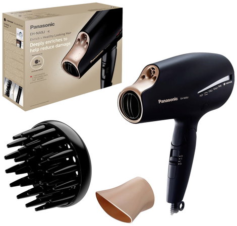 Panasonic EH-NA9J-K825 Hajszárító Fekete, Rozé arany