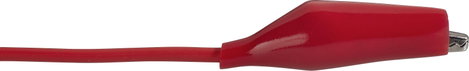 Krokodilcsipeszes mérőzsinór készlet, 10 részes 0.54m/0,5 mm² Voltcraft KS-540/0.5 3. kép