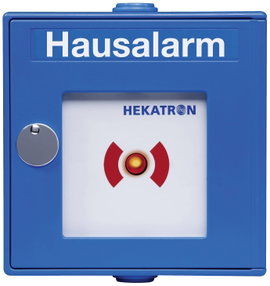 Hekatron FH.Genius Vezeték nélküli kézi nyomógomb Elemekről üzemeltetett, Hálózatról üzemeltetett
