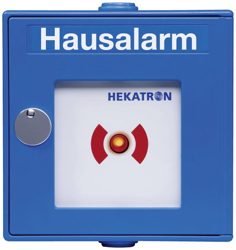 Hekatron FH.Genius Vezeték nélküli kézi nyomógomb Elemekről üzemeltetett, Hálózatról üzemeltetett
