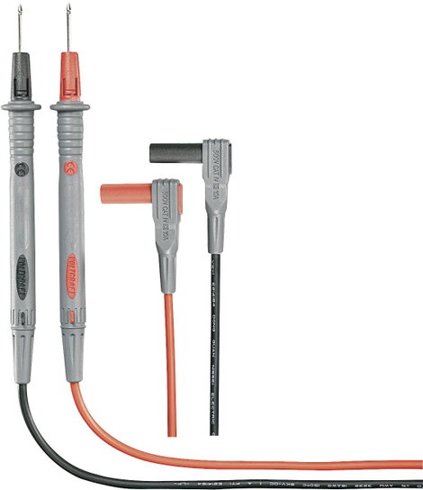 Multiméter mérőkábel, mérőzsinór készlet 10A/1000V-ig szigetelt, 1,2 m, Voltcraft MS-4N 3. kép