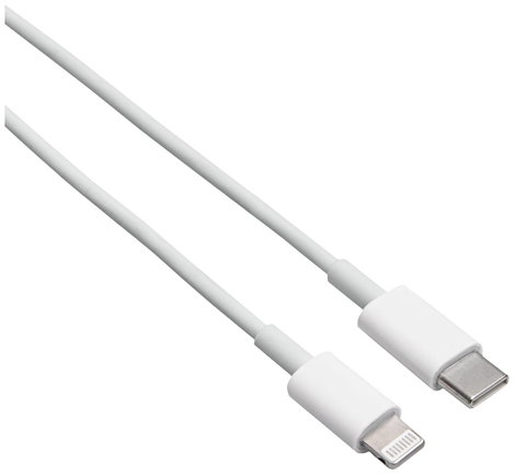 Akyga USB kábel USB-C® dugó, Apple Lightning dugó 1.00 m Fehér AK-USB-35 2. kép