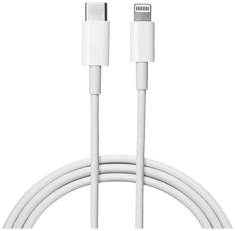 Akyga USB kábel USB-C® dugó, Apple Lightning dugó 1.00 m Fehér AK-USB-35 3. kép