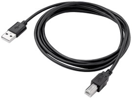 Akyga USB kábel USB-A dugó, USB-B dugó 1.80 m Fekete AK-USB-04