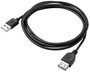 Akyga USB kábel USB-A dugó, USB-A alj 1.80 m Fekete AK-USB-07 bélyegkép