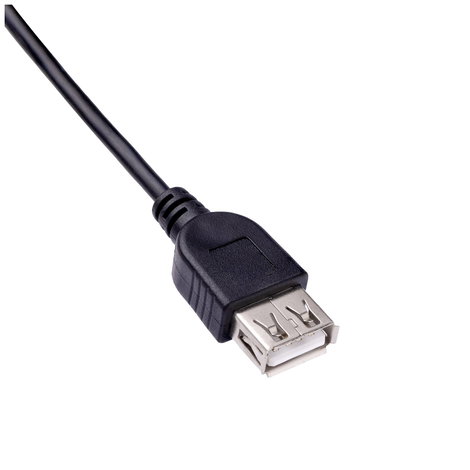 Akyga USB kábel USB-A dugó, USB-A alj 1.80 m Fekete AK-USB-07 2. kép